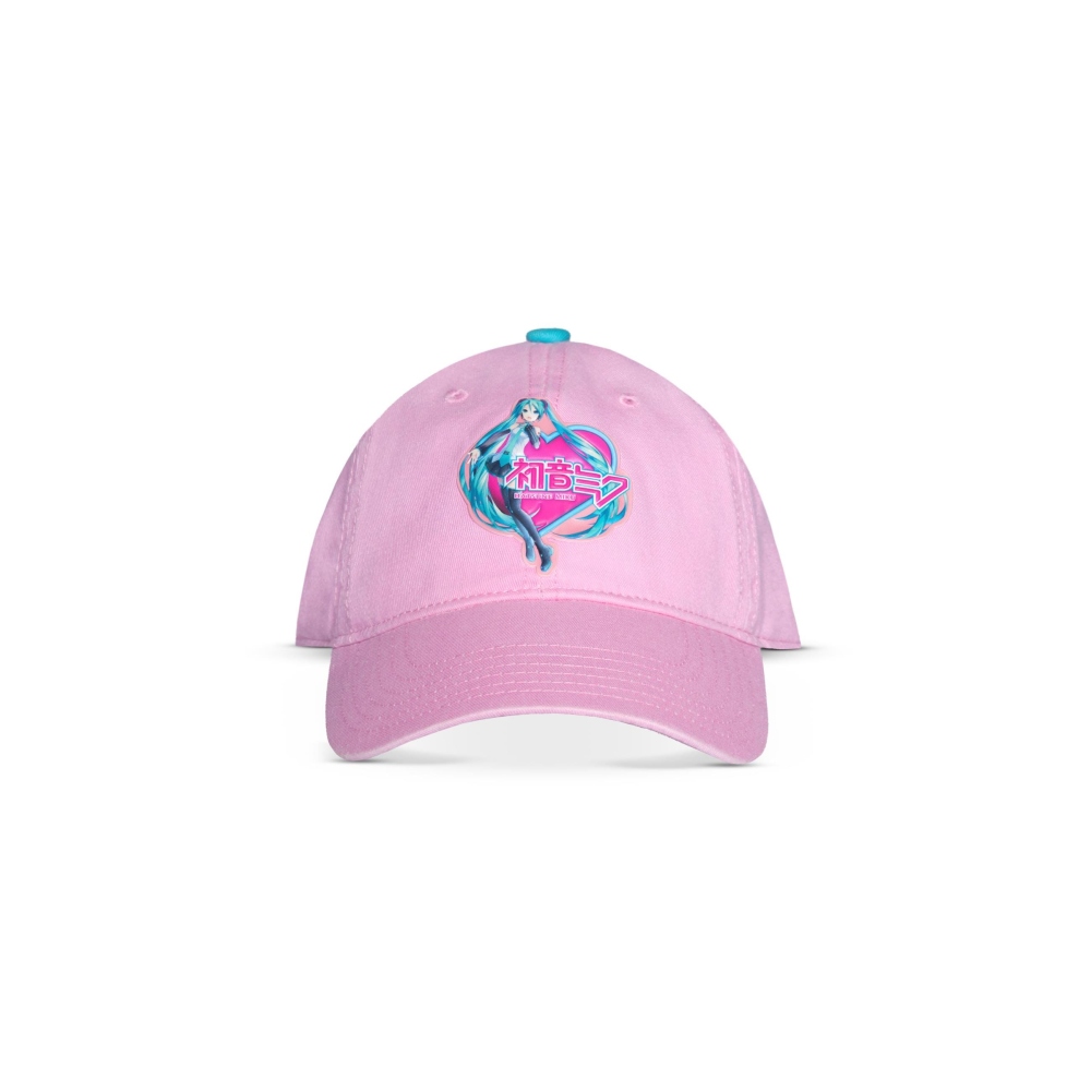 Hatsune Miku - Pink Denim Casquette ajustable - Rose